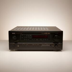 Denon AVR-1804 A/V Receiver Black 5.1 Channel Dolby Digital DTS Japan Amp